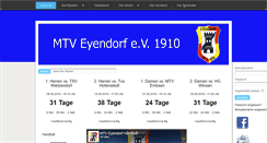 Desktop Screenshot of mtv-eyendorf.de